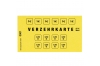 Verzehrkarten - Gelb - Wert 10 Euro