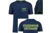 WK T-Shirt FEUERWEHR+ORT Neongelb