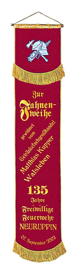 Fahnenband-Sonderanfertigung