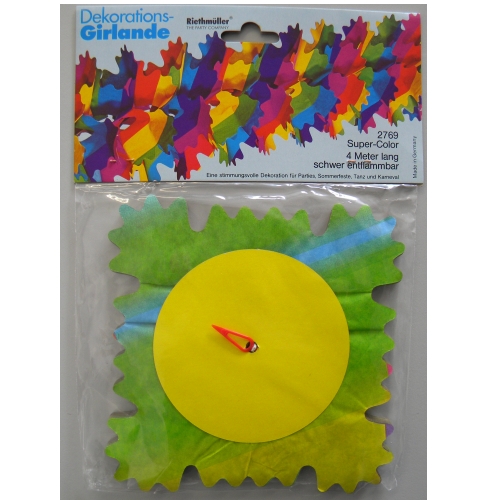 Seidenpapiergirlande