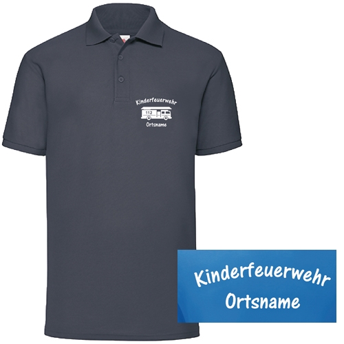Polo-Shirt ALL IN Kinder u. Jugend