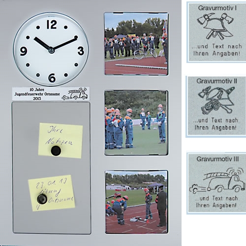 Multifunktionwanduhr „3 in 1“