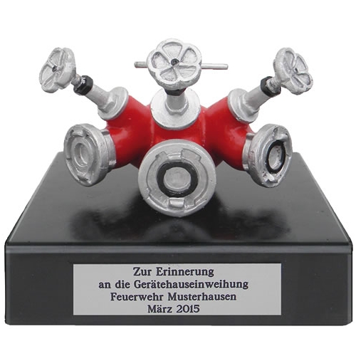 Schlauchverteiler ROT/SILBER