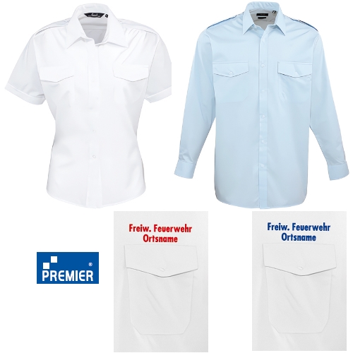Premier Pilotenhemden FLEX-TRANSFER