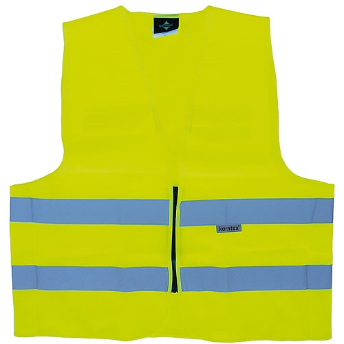 Warnweste mit Reißverschluss