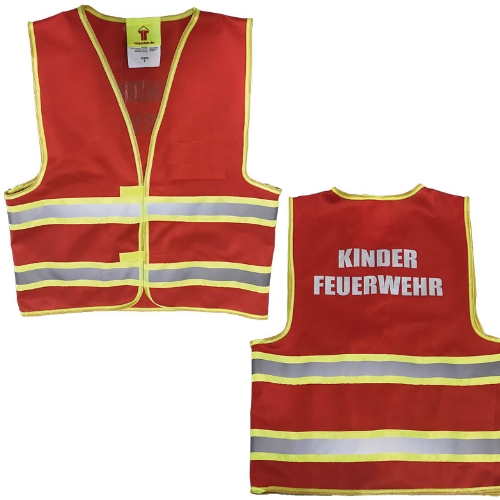 Kinderfeuerwehr-Warnweste