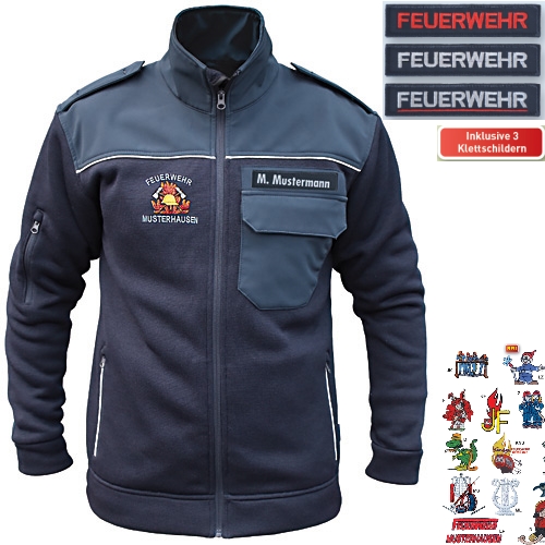 Terporten Strickfleecejacke 