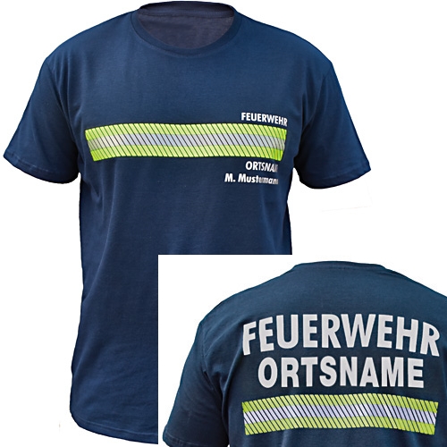 T-Shirt 3M™-Reflex VS + RS FEUERWEHR ORT