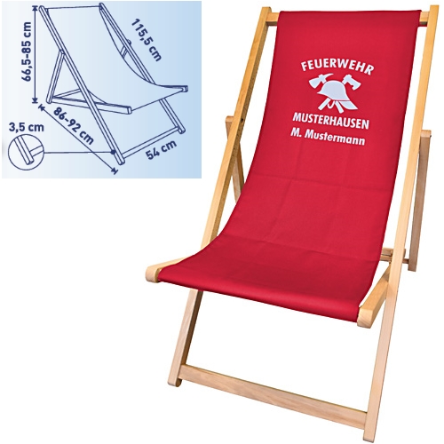 Deck Chair „Helm & Äxte
