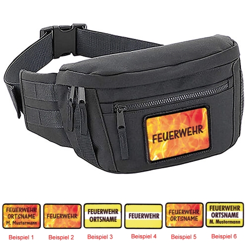 Design-Gürteltasche „Patch“