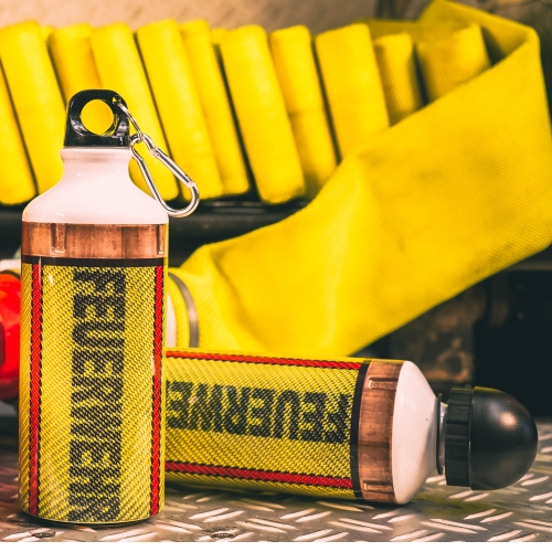 Trinkflasche SCHLAUCH GELB