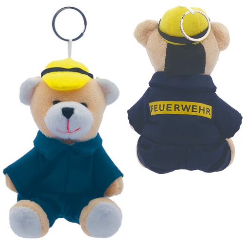 Schlüsselanhänger Feuerwehrbär