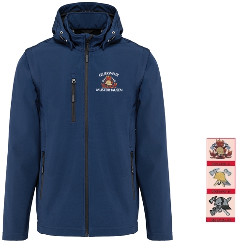 Kariban Softshelljacke STICKMOTIV