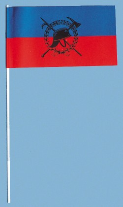 Feuerwehr-Papierfähnchen