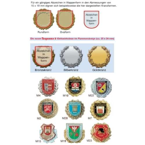 Mehrpreis für unterlegte Kränze