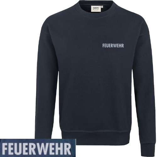 HAKRO Sweatshirt 475 VS+RS FEUERWEHR