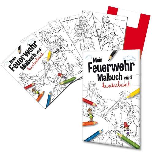 Feuerwehr-Malbuch