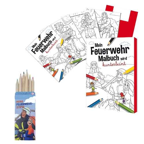 Feuerwehr-Malset