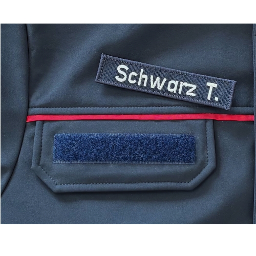 Flauschband für Namensstreifen