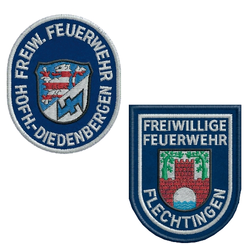 Direktbestickung Ärmelabzeichen